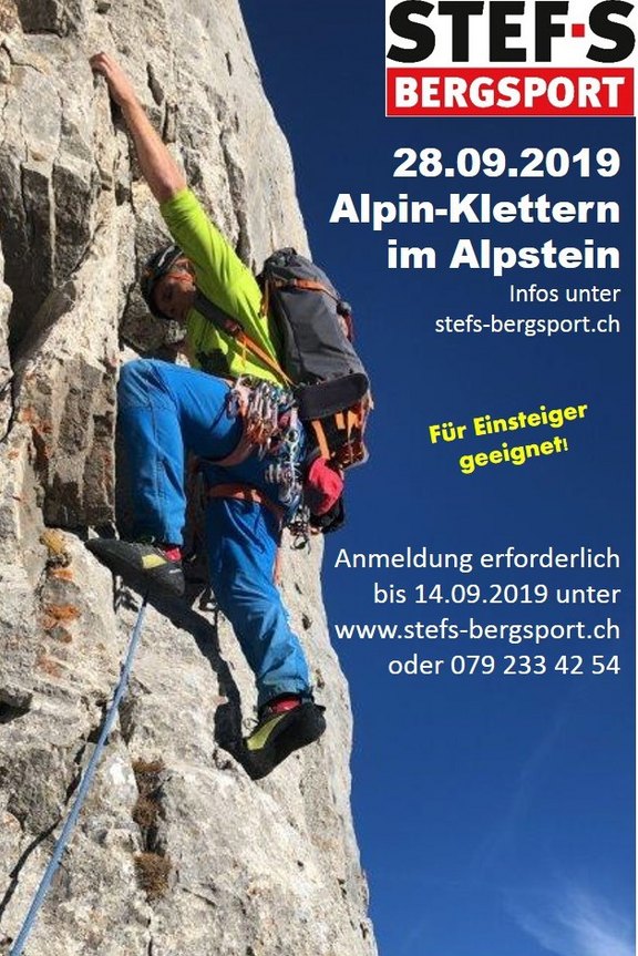 Klettertour im Alpstein