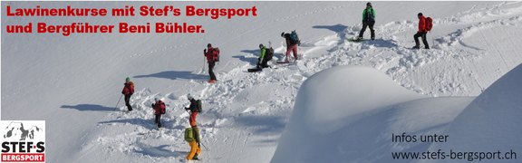 Lawinenkurse mit Stef's Bergsport