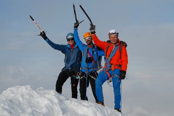 Bergsteigen und Klettern am Eiger mit Stef's Bergsport
