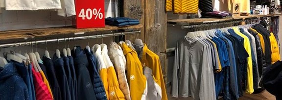Winter-Ausverkauf bei Stefs Bergsport Weite